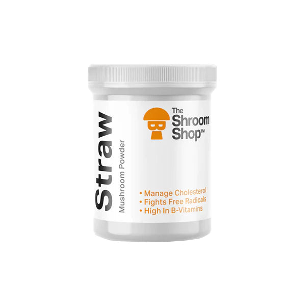 the shroom shop straw mushroom 90000mg powder