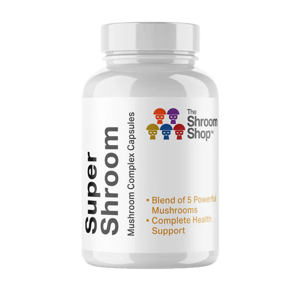 the shroom shop super shroom complex 750mg capsules - 150 caps