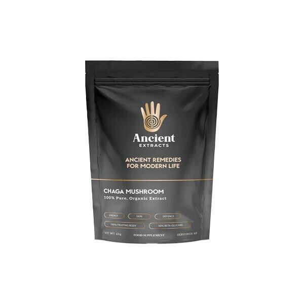 ancient extracts organic chaga powder - 60g